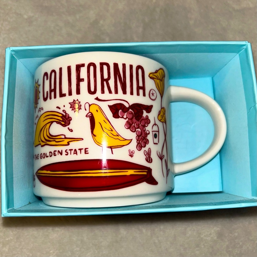 2023 Starbucks California Mug new in box, Been There Series 14 oz